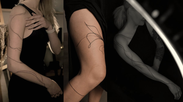 Fine line tattoo examples by Order Tattoo